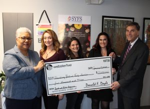 Shrewsbury Youth and Family Services donation